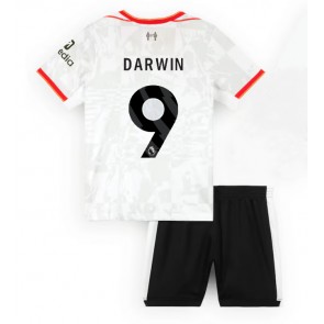 Liverpool Darwin Nunez #9 Tredje Kläder Barn 2024-25 Kortärmad (+ Korta byxor)